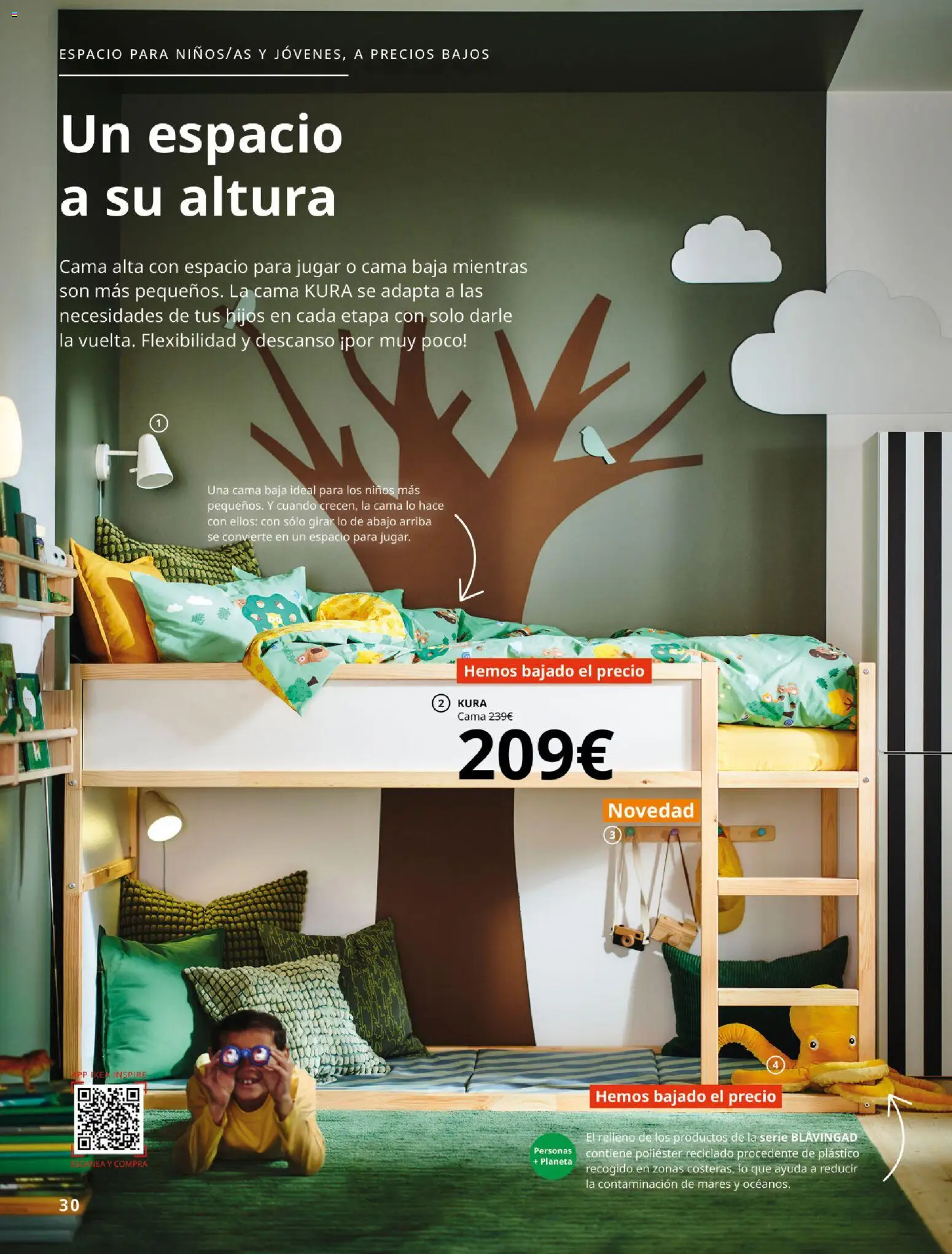 IKEA - Precios bajos │ válido desde el 13.04.2026 | Página: 30 | Productos: Cama
