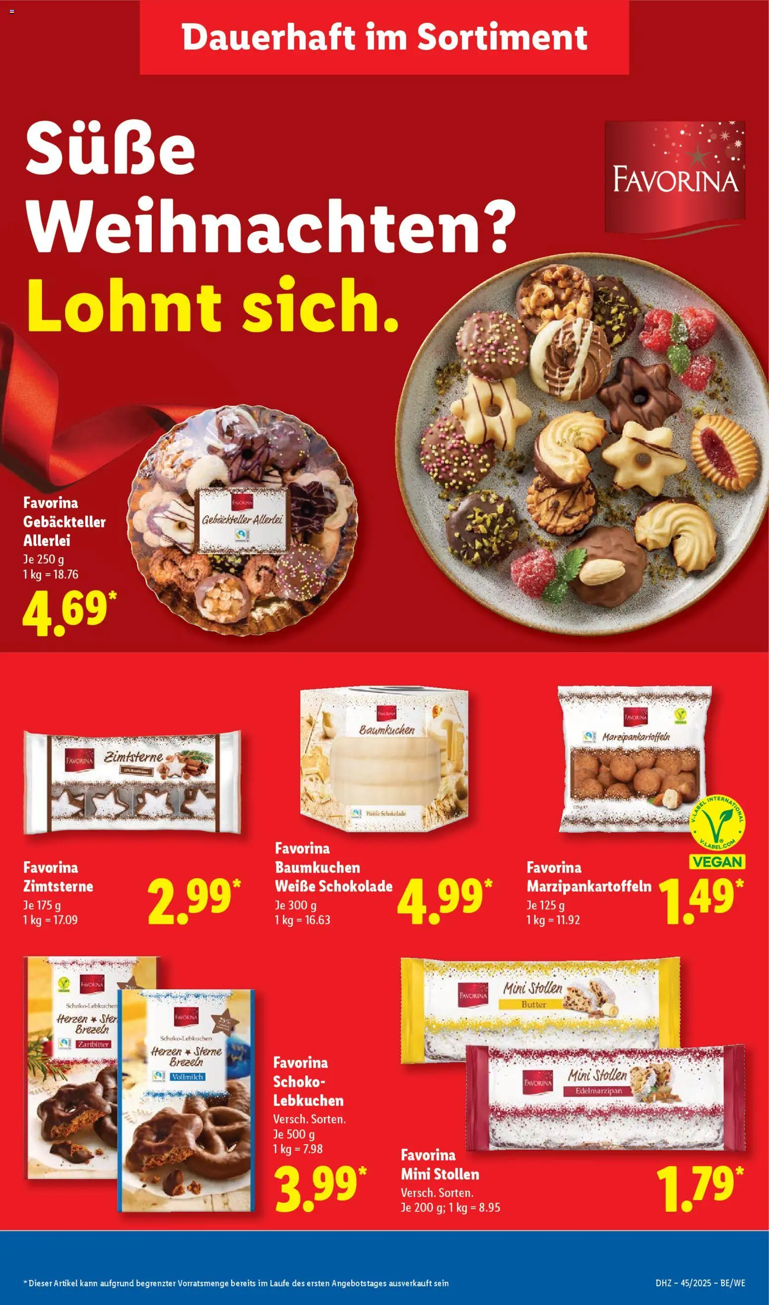 Lidl Prospekt Heppenheim – gültig ab 03.11.2025 | Seite: 23 | Produkte: Butter, Schokolade