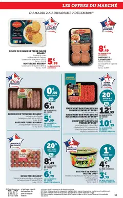 Hyper U - Prévisualisation de Hyper U - Les prix bas de la semaine valide à partir de 02.12.2025 | Page: 31 | Produits: Viande de bœuf, Volaille, Pruneaux, Oignons