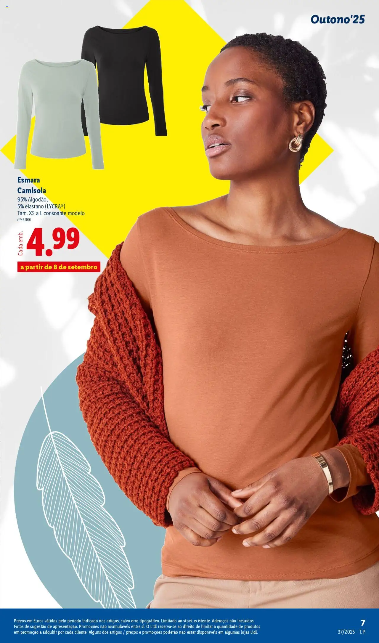 Lidl - Coleção Outono │ válido de 08.09.2025 | Página: 7 | Produtos: Camisola