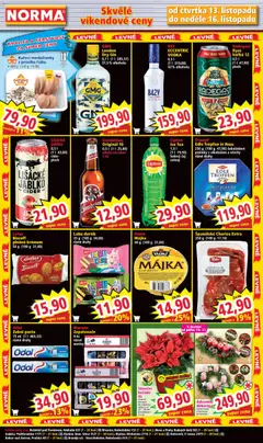 Náhled letáku Norma leták od 10.11.2025 | Strana: 7 | Produkty: Čaj, Vodka, Lotus Biscoff, Láhev