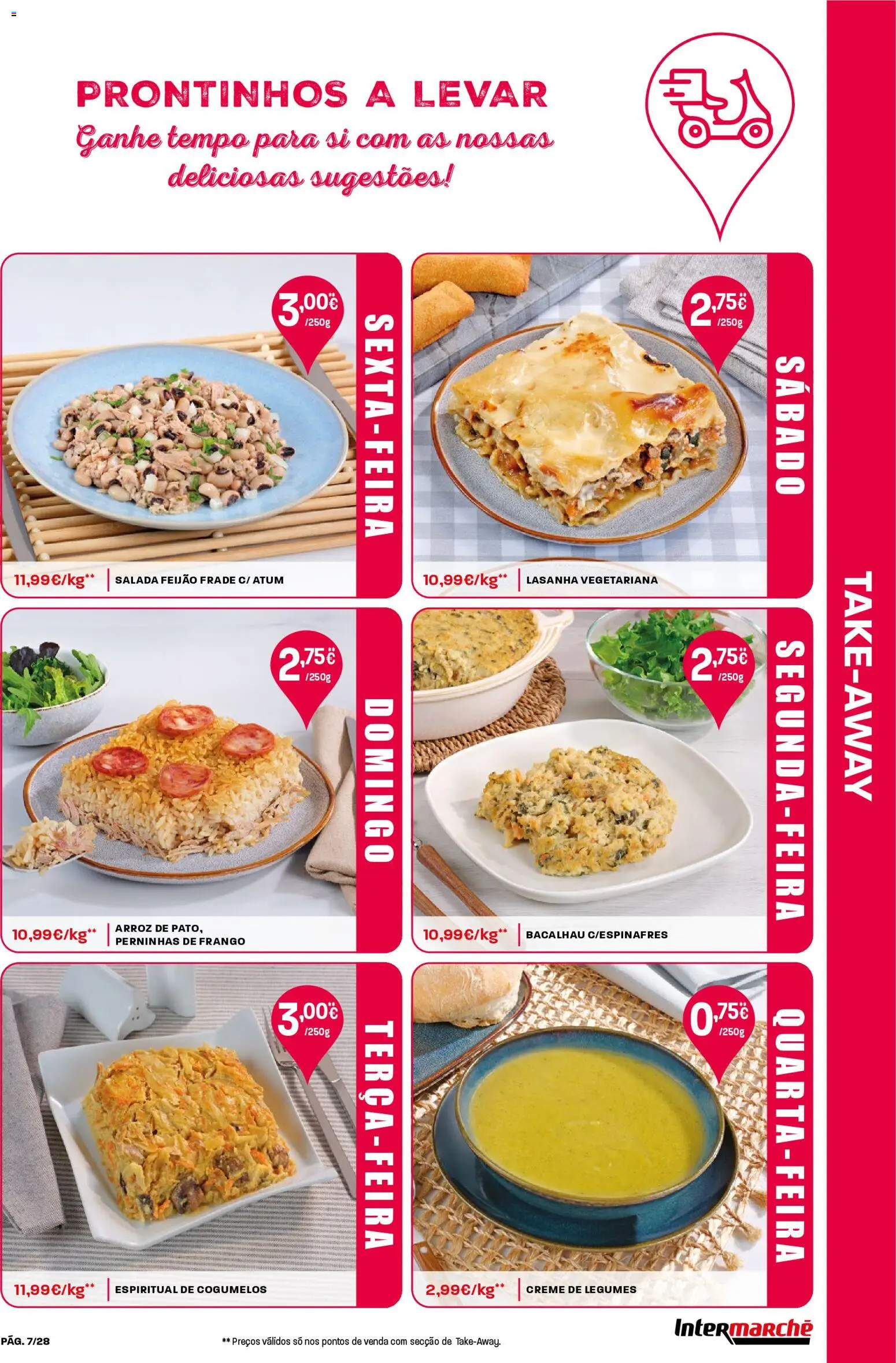 Intermarché folheto │ válido de 02.01.2026 | Página: 7 | Produtos: Atum, Bacalhau, Creme, Salada