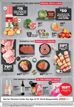OK Foods specials catalogue – valid from 25.11.2025 | Page: 2 | Products: Steak, Pork, Tomatoes, Nectarines