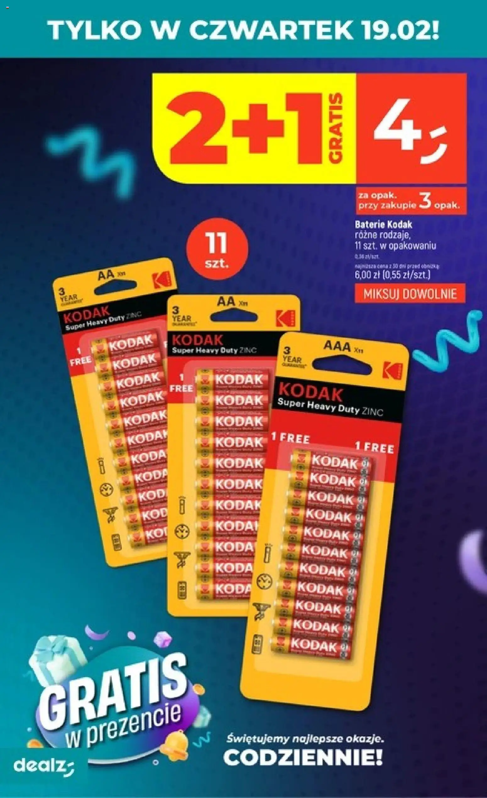Dealz Gazetka od 19.02.2026 | Strona: 2 | Produkty: Baterie