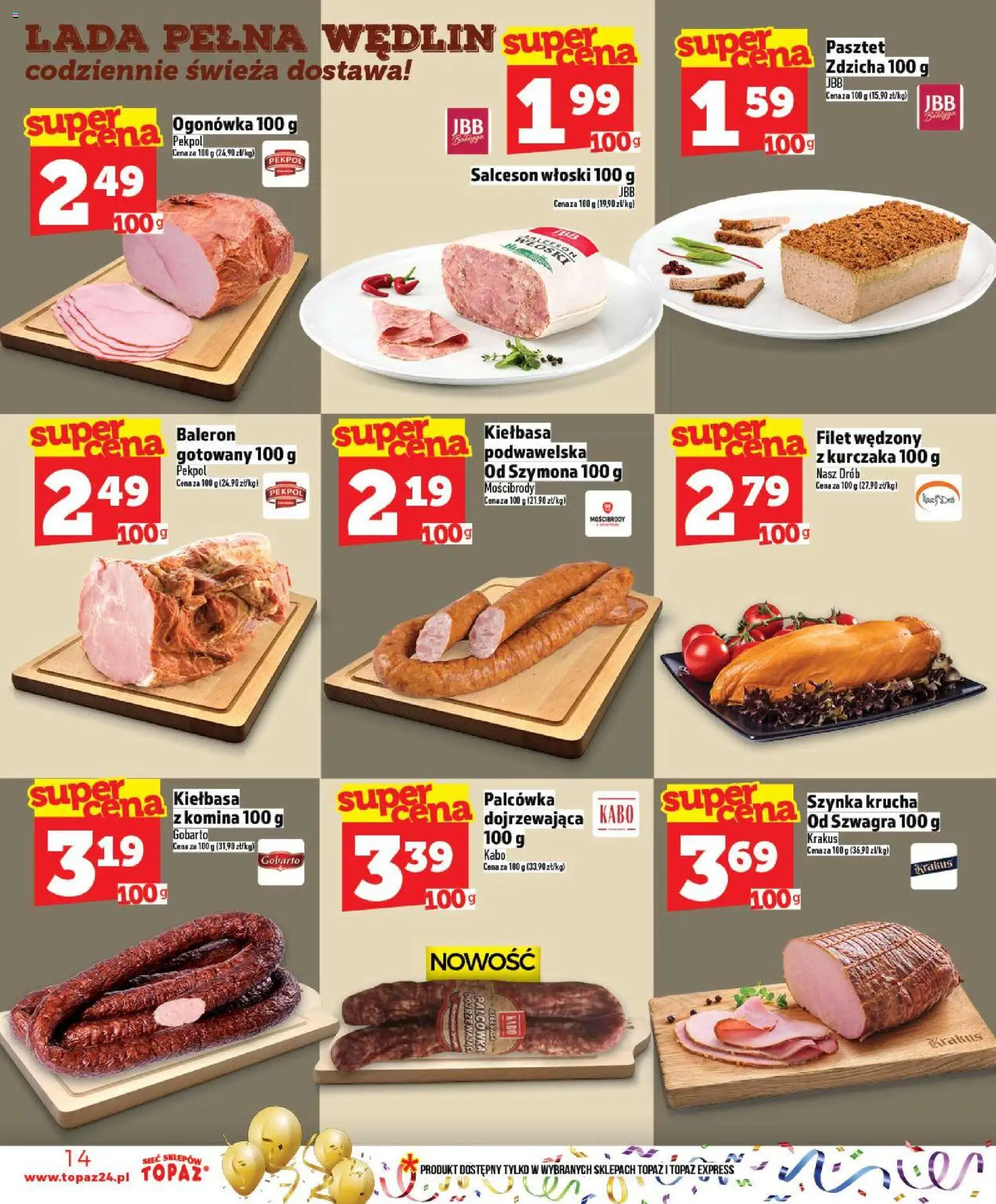 Topaz Gazetka od 27.12.2025 | Strona: 14