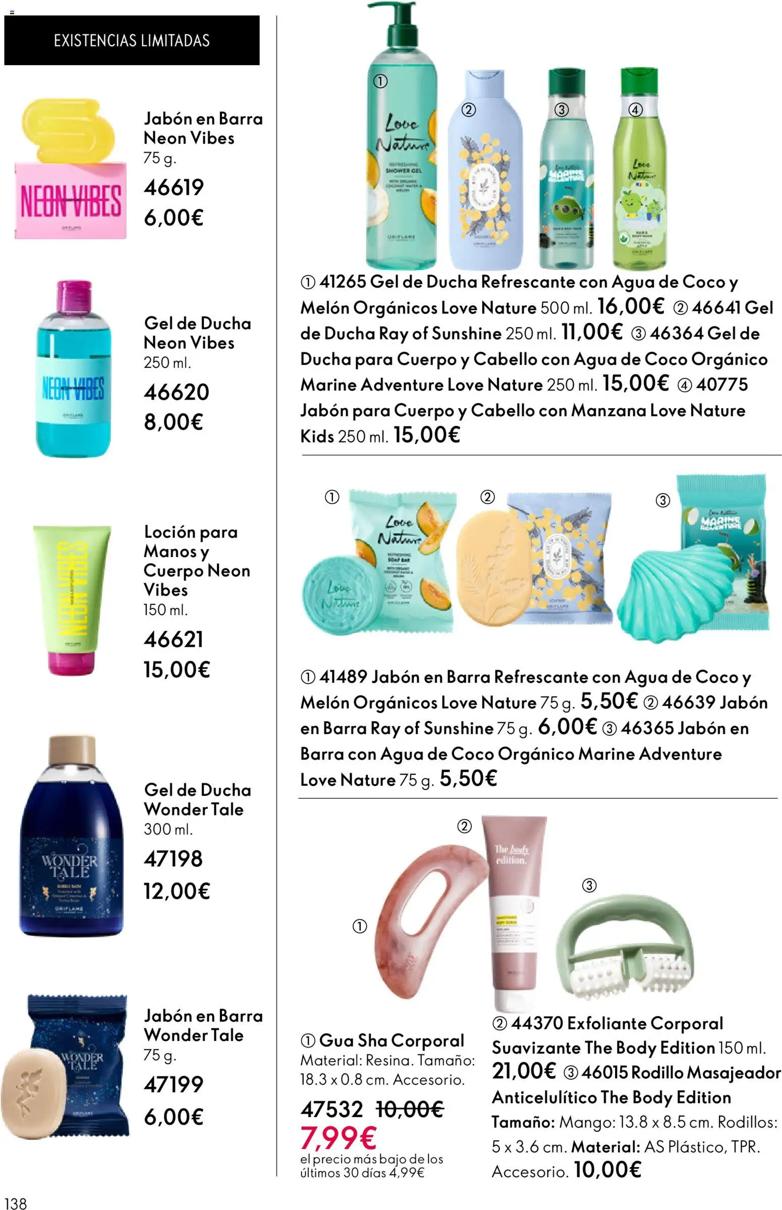 Oriflame - Catálogo Campaña 1 │ válido desde el 31.12.2025 | Página: 138 | Productos: Φορτιστής, Video, Jabón en barra, Exfoliante corporal