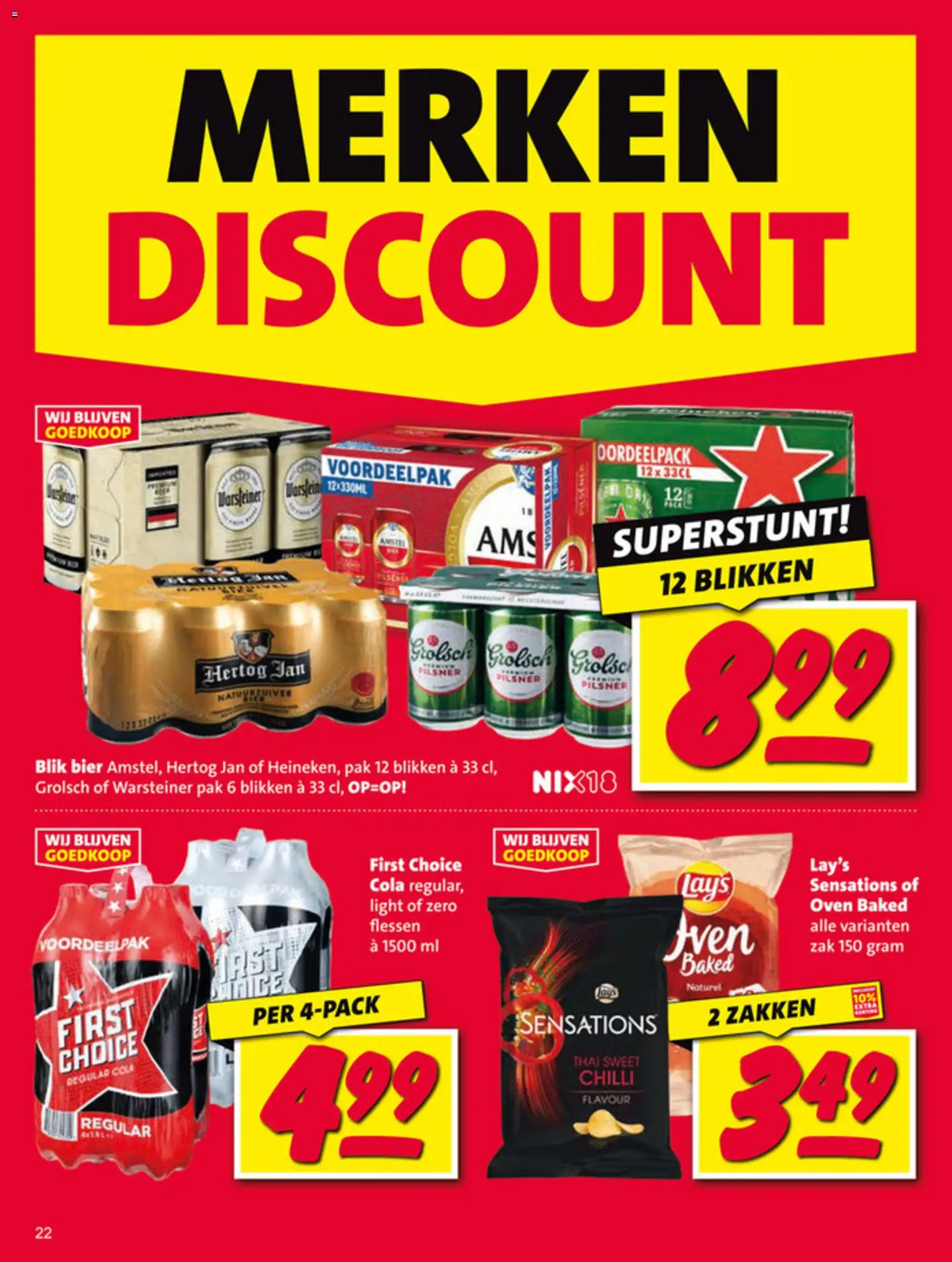 {H1} | Pagina: 22 | Producten: Bier, Zak, Oven