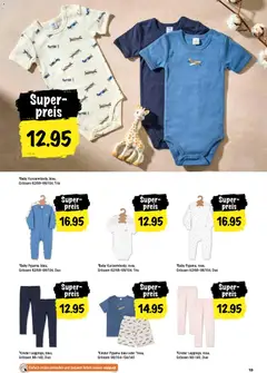 Baby Pyjama, blau, Grössen 62/68-98/104, Duo ab 12.03.2026 gültig | Seite: 13 | Produkte: Pyjama