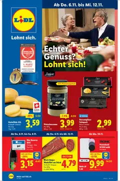 Lidl Aktionen ab 06.11.2025 gültig