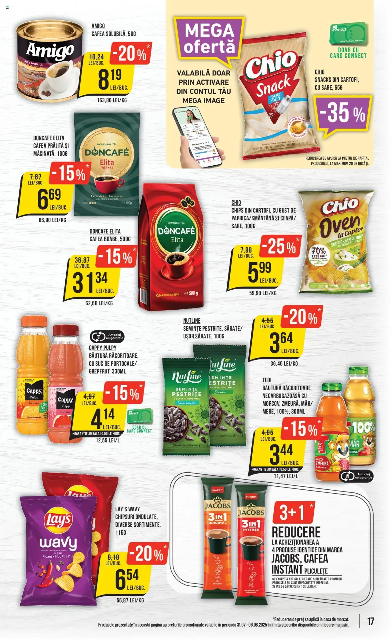 Catalog Mega Image – valabil de la 31.07.2025 | Pagină: 17 | Produse: Semințe, Portocale, Smântână, Ceapă
