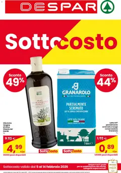 Anteprima del volantino Despar Bologna catalogo valido a partire dal 05.02.2026