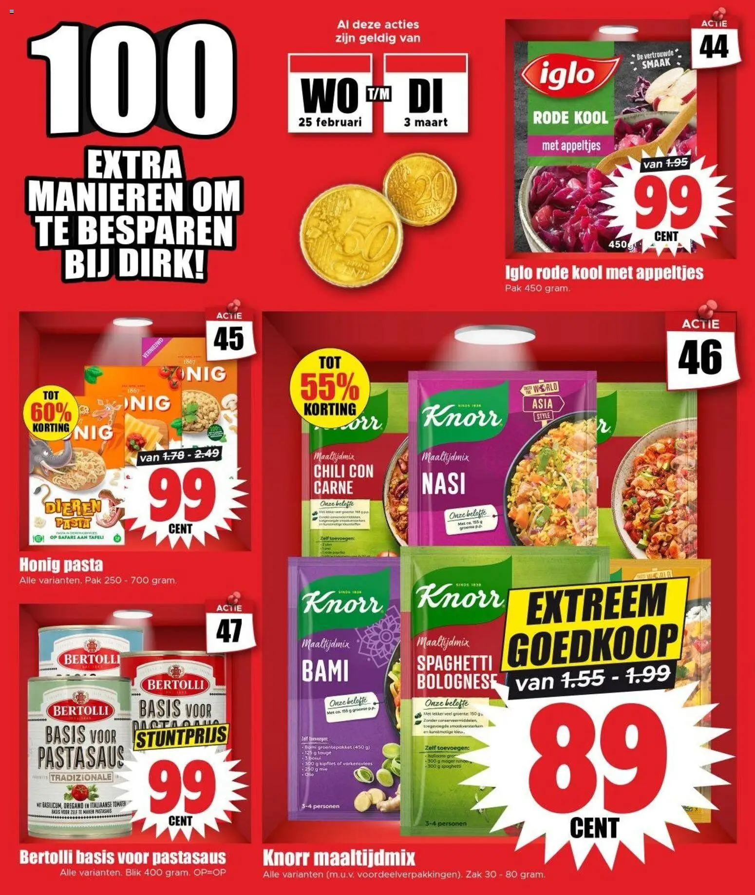 {H1} | Pagina: 10 | Producten: Kool, Pasta, Zak, Tafel