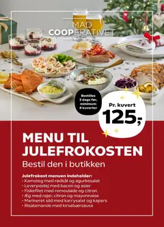 Super Brugsen - Tilbudsavis gyldig fra 14.11.2025 | Side: 12 | Produkter: Risalamande, Kirsebærsauce, Sild, Karrysalat