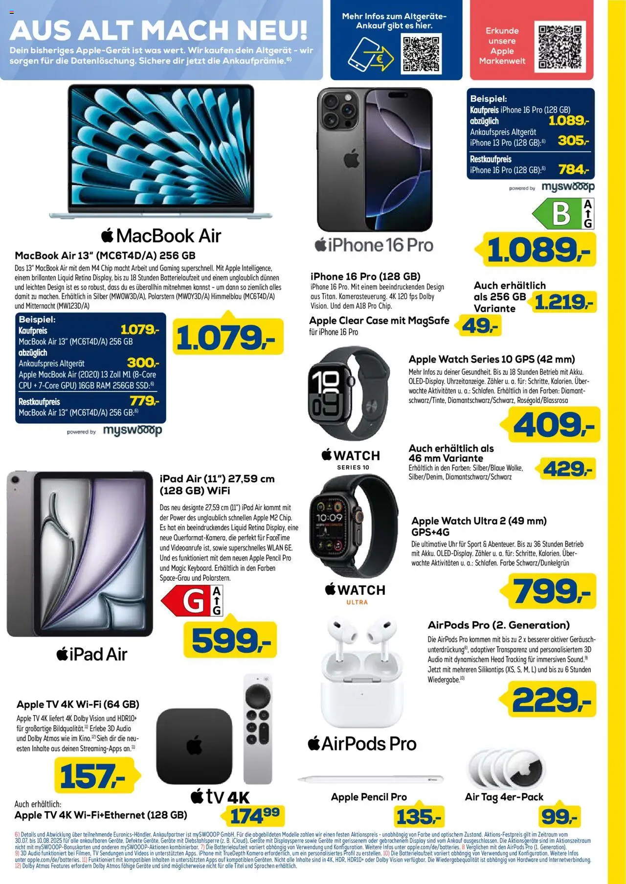 Euronics Prospekt 	 - gültig ab dem 30.07.2025 | Seite: 9