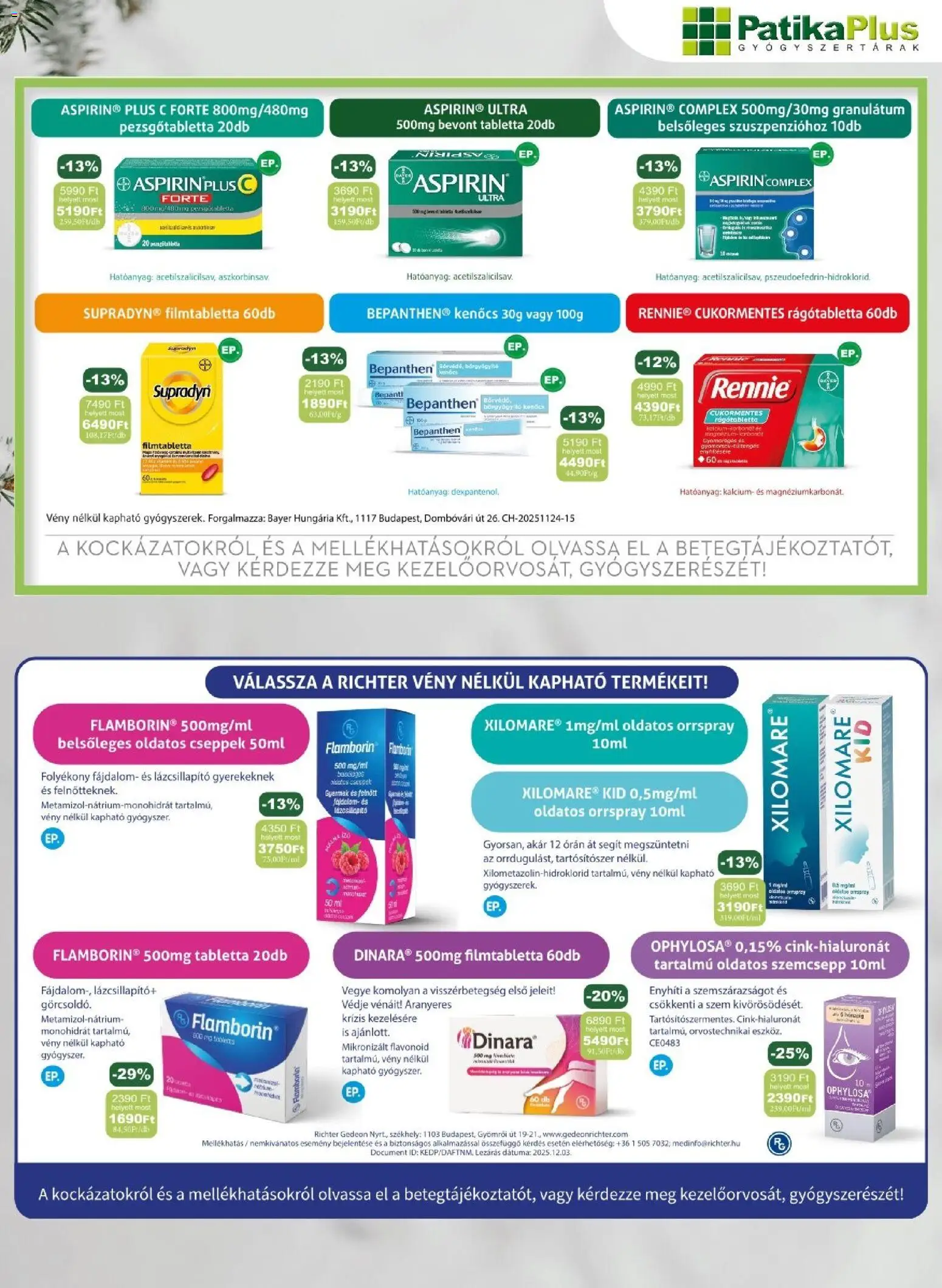 PatikaPlus akciós ujság - amely érvényes a következő dátumtól: 01.01.2026 | Oldal: 5 | Termékek: Pezsgőtabletta