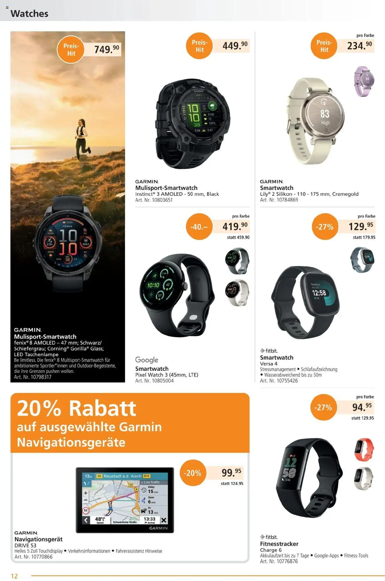 Fust Aktionen ab 23.06.2025 | Seite: 12 | Produkte: Smartwatch