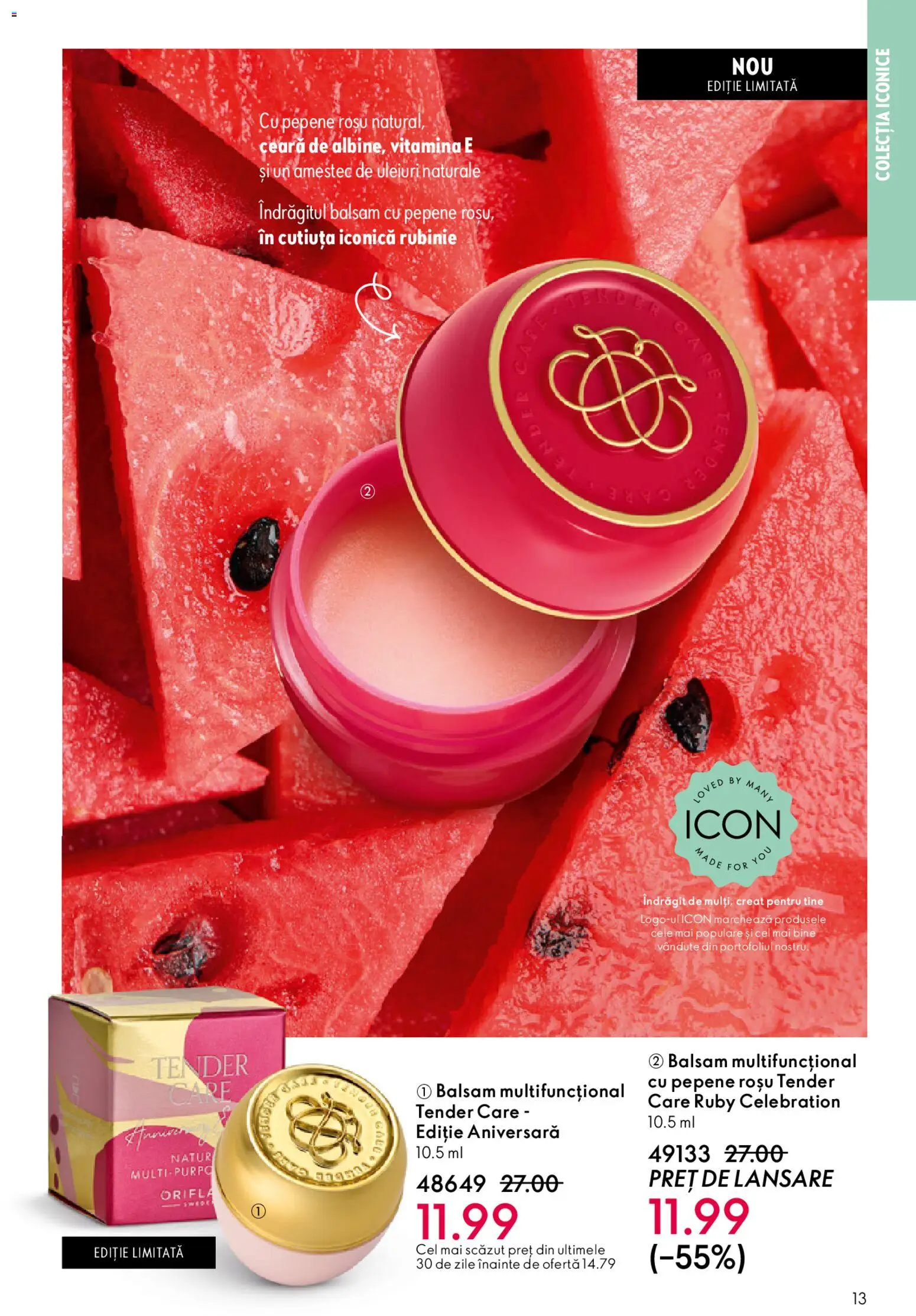Noul catalog Oriflame – valabil de la 04.03.2026 | Pagină: 13 | Produse: Balsam
