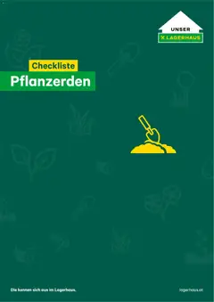 Lagerhaus - Checkliste Pflanzerden ab 13.11.2025 gültig