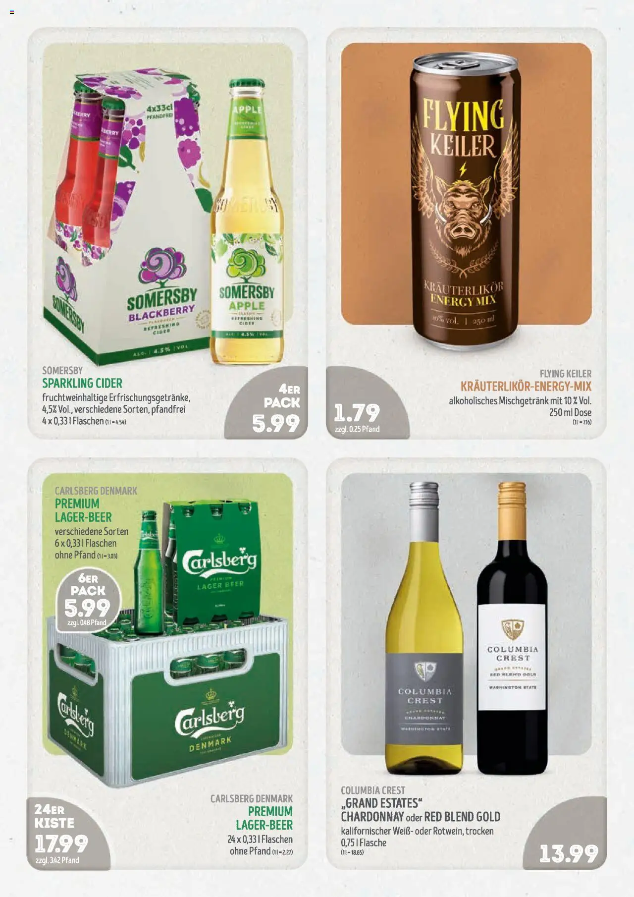 Edeka Struve Prospekt 	 - gültig ab dem 25.08.2025 | Seite: 13 | Produkte: Carlsberg, Energy, Apple