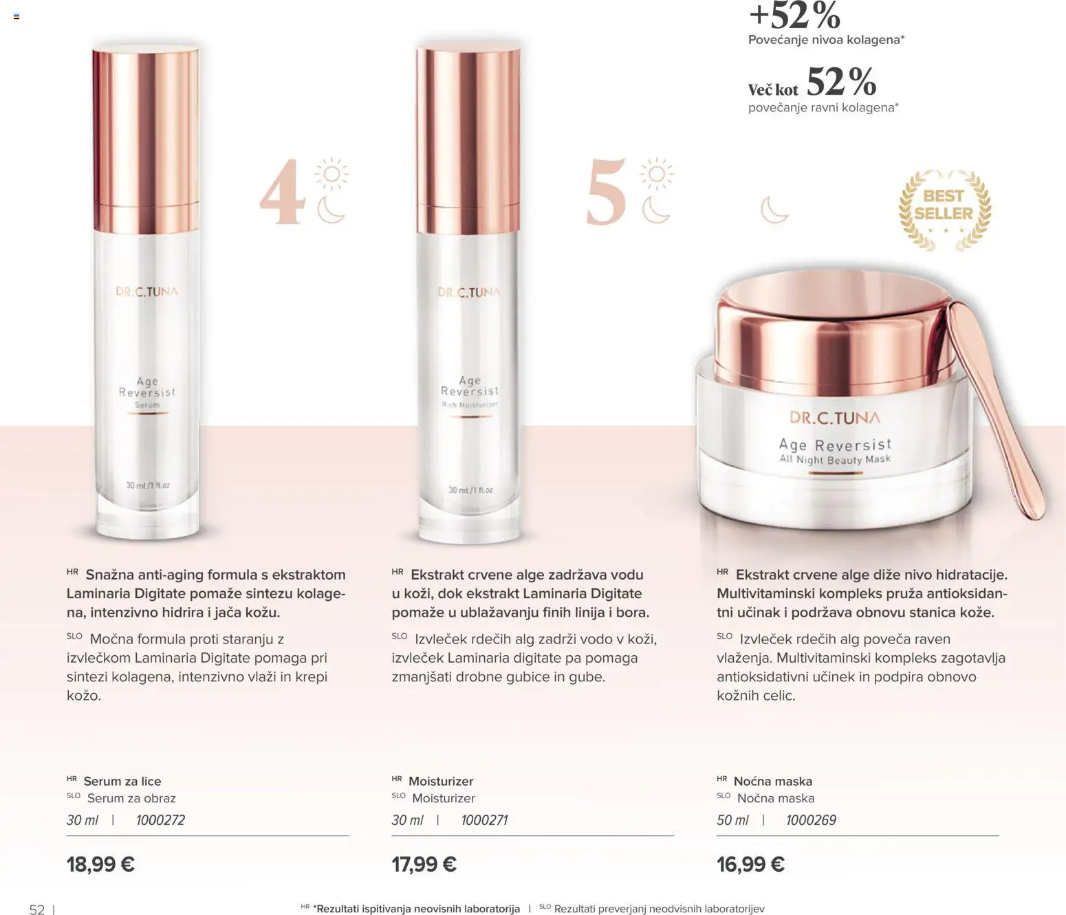 Farmasi katalog | vrijedi od 01.01.2026 | Stranica: 52 | Proizvodi: Serum za lice, Maska