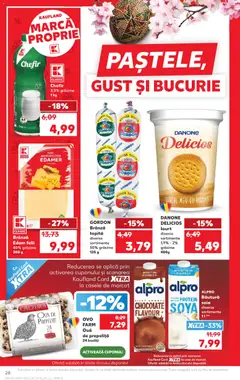 Kaufland RO akciós újság - amely érvényes a következő dátumtól: 11.03.2026 | Oldal: 28 | Termékek: Alpro, Protein