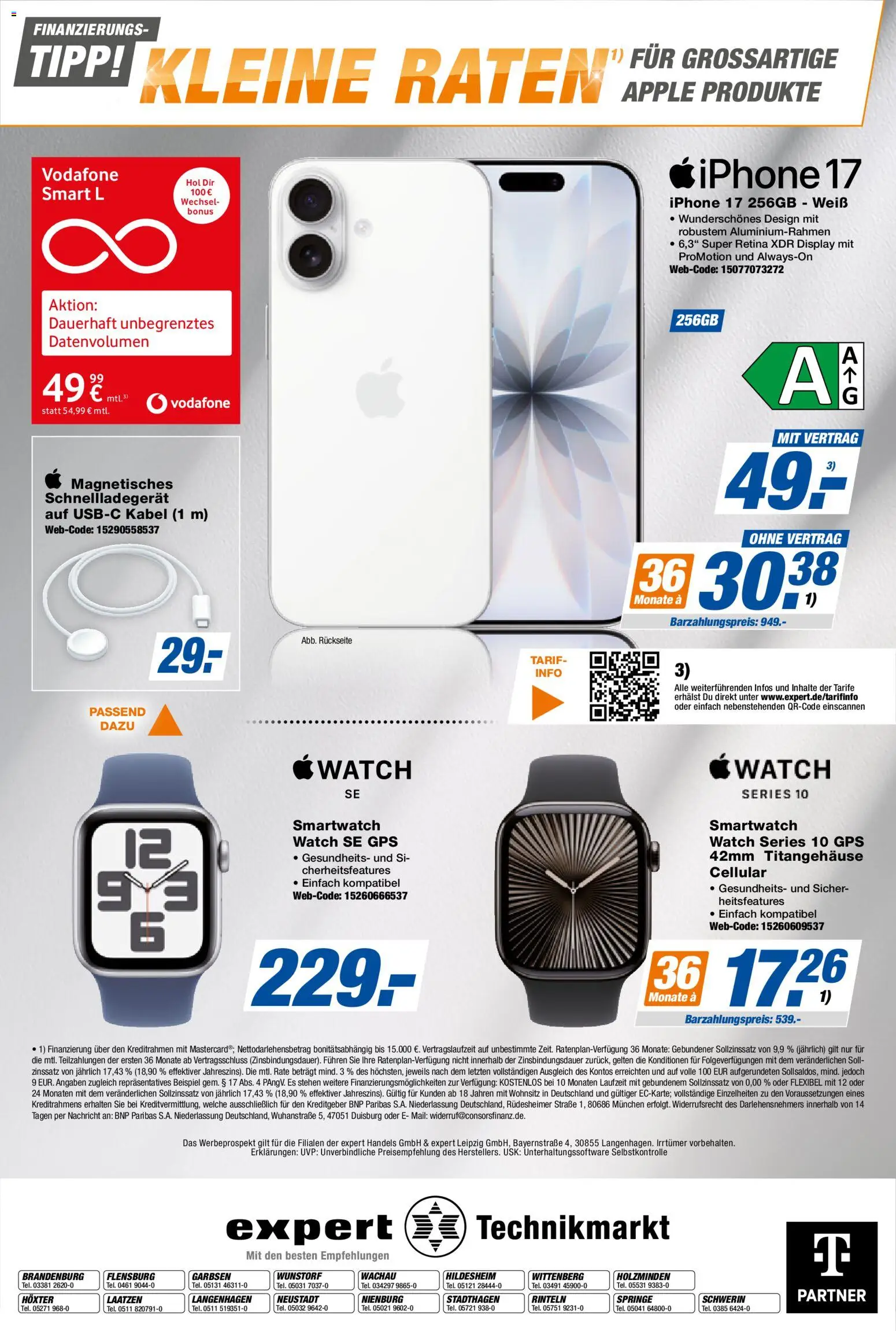 Expert Prospekt 	 – gültig ab 27.03.2026 | Seite: 20 | Produkte: Kabel, Smartwatch, Iphone, Apple