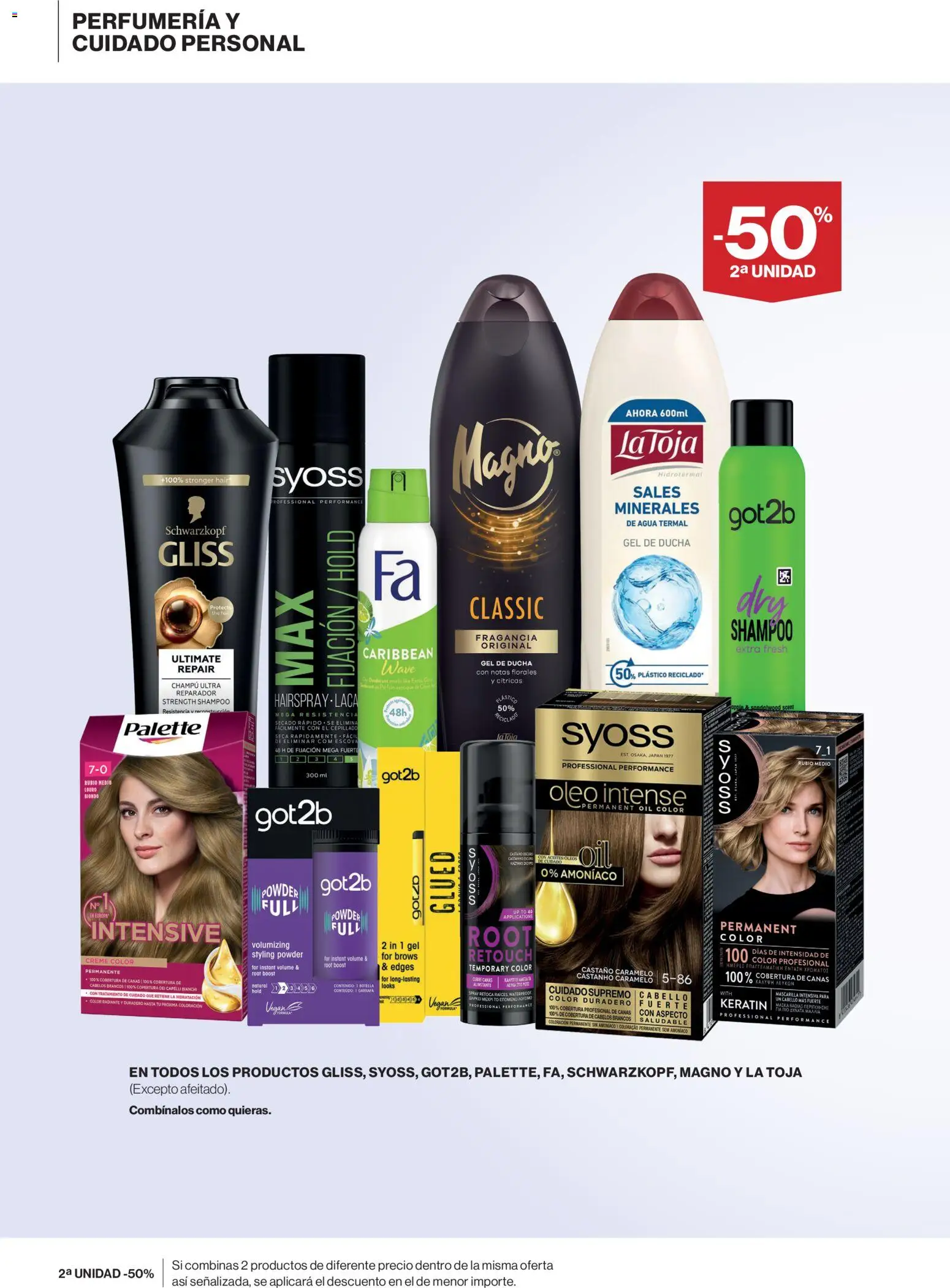 Supercor Canarias │ válido desde el 07.01.2026 | Página: 16 | Productos: Fragancia, Champú, Gel de ducha, Ducha