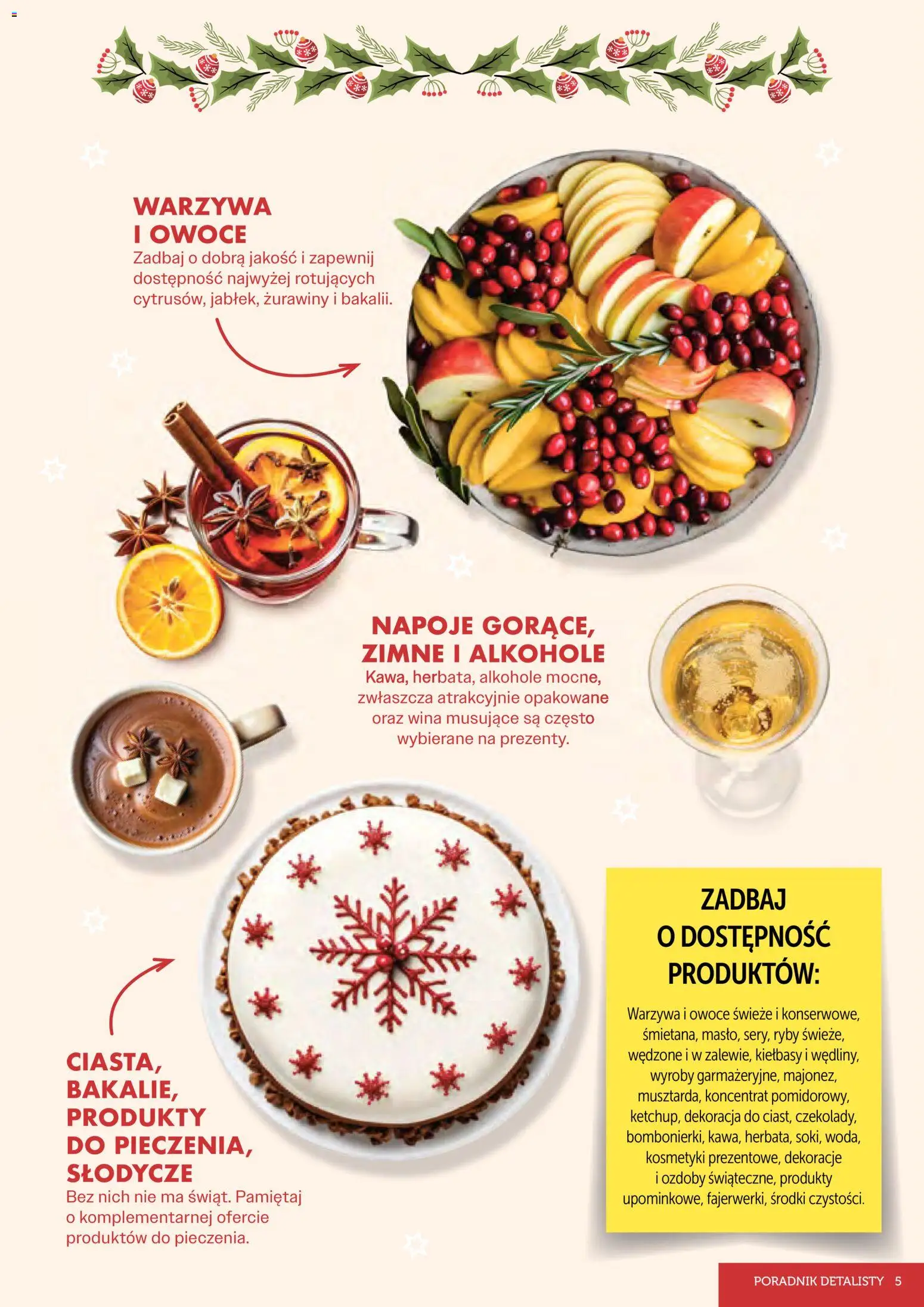 Eurocash Gazetka - Czas Świętowania od 03.11.2025 | Strona: 5 | Produkty: Słodycze, Kosmetyki, Warzywa, Owoce