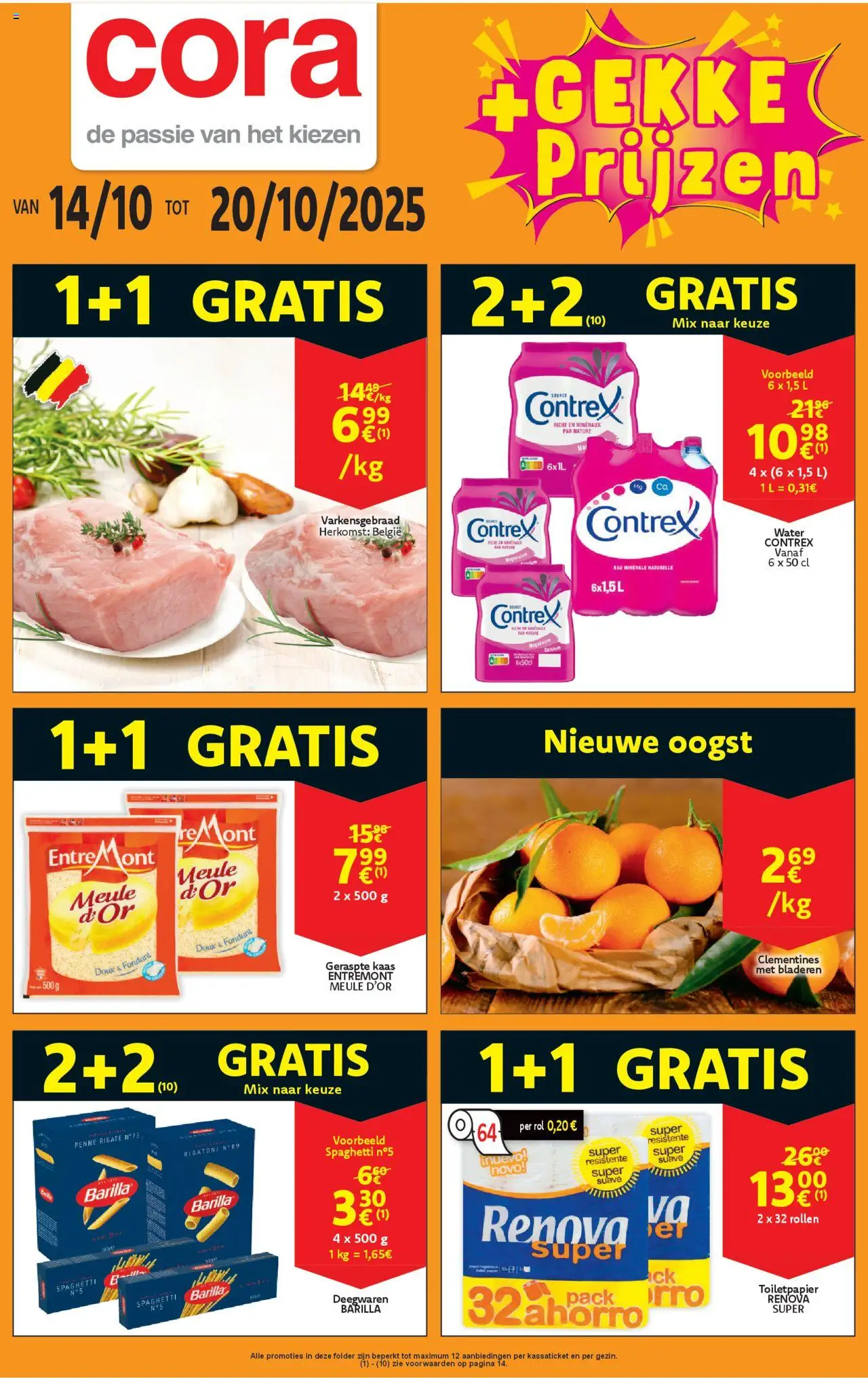 {H1} | Pagina: 1 | Producten: Toiletpapier, Graham liszt, Kaas