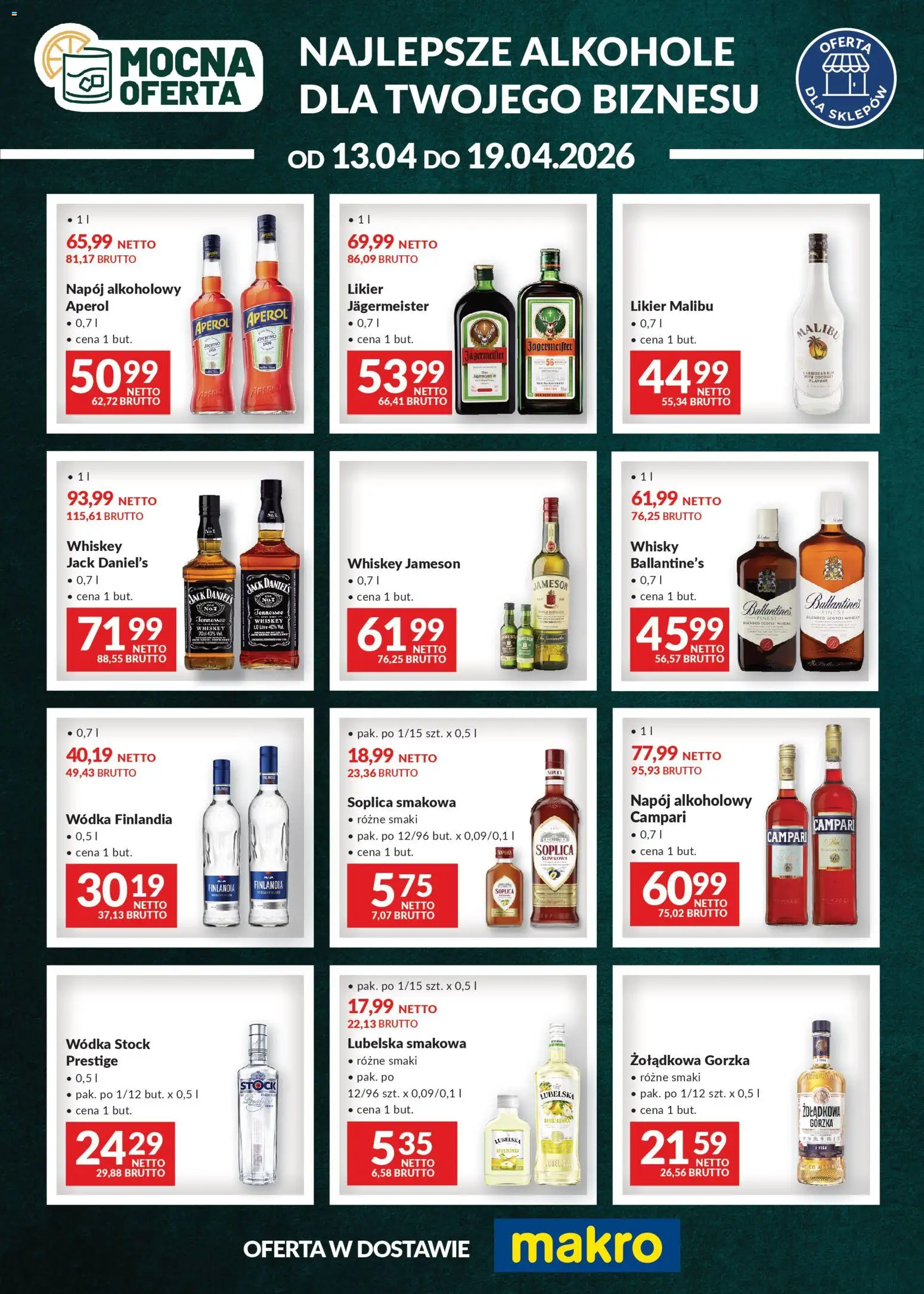 Makro gazetka - Mocna oferta od 13.04.2026 | Strona: 1