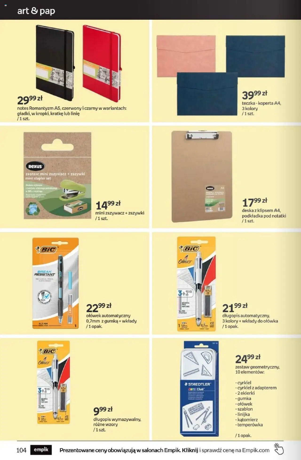 Empik promocje od 21.05.2025 | Strona: 104 | Produkty: Temperówka