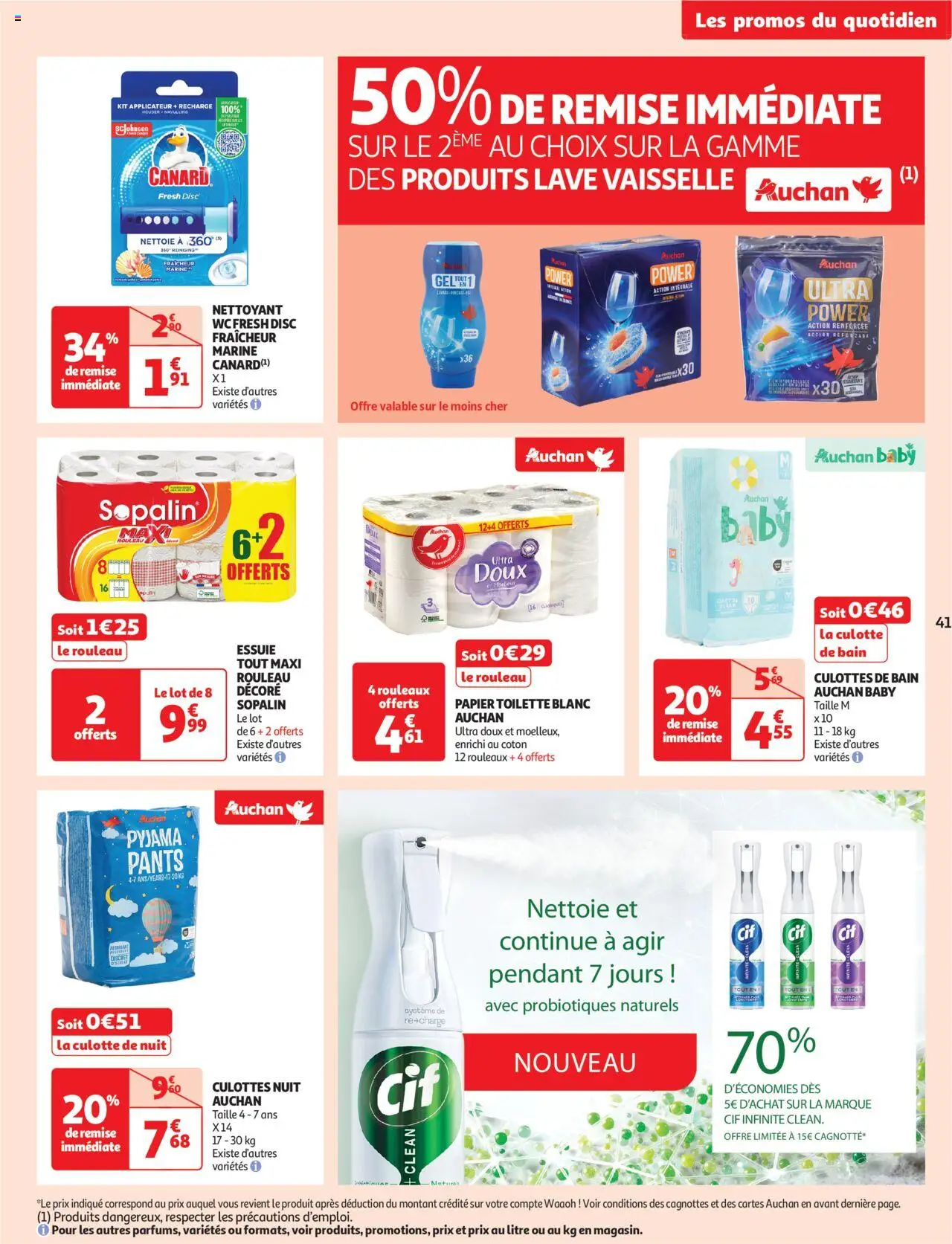  | Page: 41 | Produits: Rouleau, Culotte, Pyjamas, Pyjama