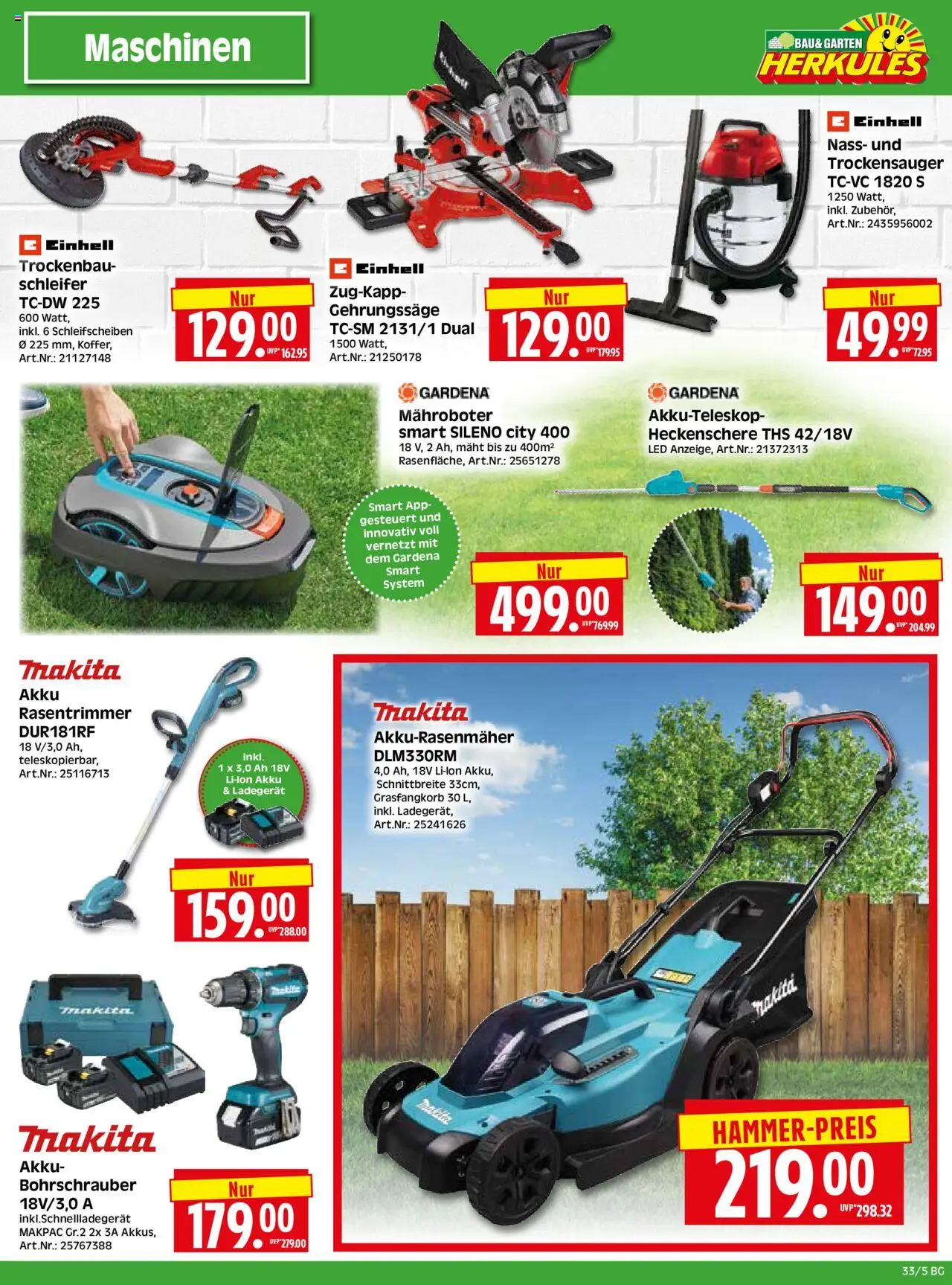 HERKULES - Bau & Garten - gültig ab dem 11.08.2025 | Seite: 5 | Produkte: Ladegerät