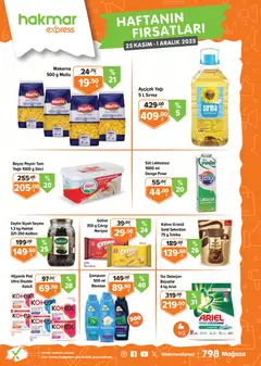 25.11.2025 tarihinden itibaren geçerli olan Hakmar Express kataloğu önizlemesi