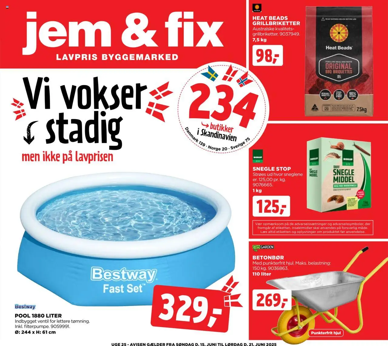 Jem & fix Tilbudsavis gyldig fra 15.06.2025 | Side: 1