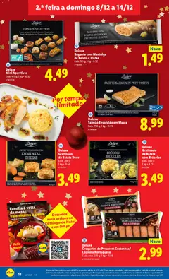 Pré-visualização Deluxe Croquetes de Peru com Castanhas/ Cozido à Portuguesa, Croquettes de cozido à portuguesa para o forno / Croquetes de peru com castanhas para o forno. Cada emb. 270 g válido de 08.12.2025 | Página: 18