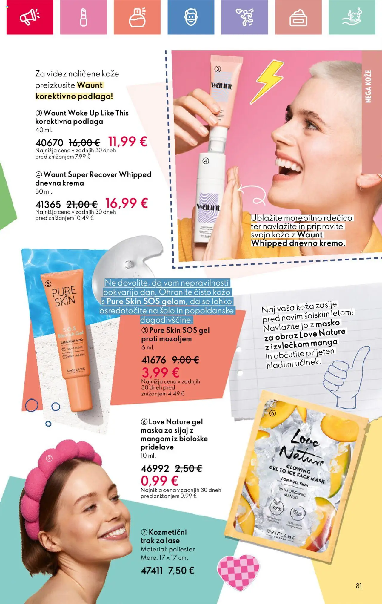 Oriflame katalog 12 │ velja od 24.08.2025 | Stran: 81 | Izdelki: Krema, Maska, Mango