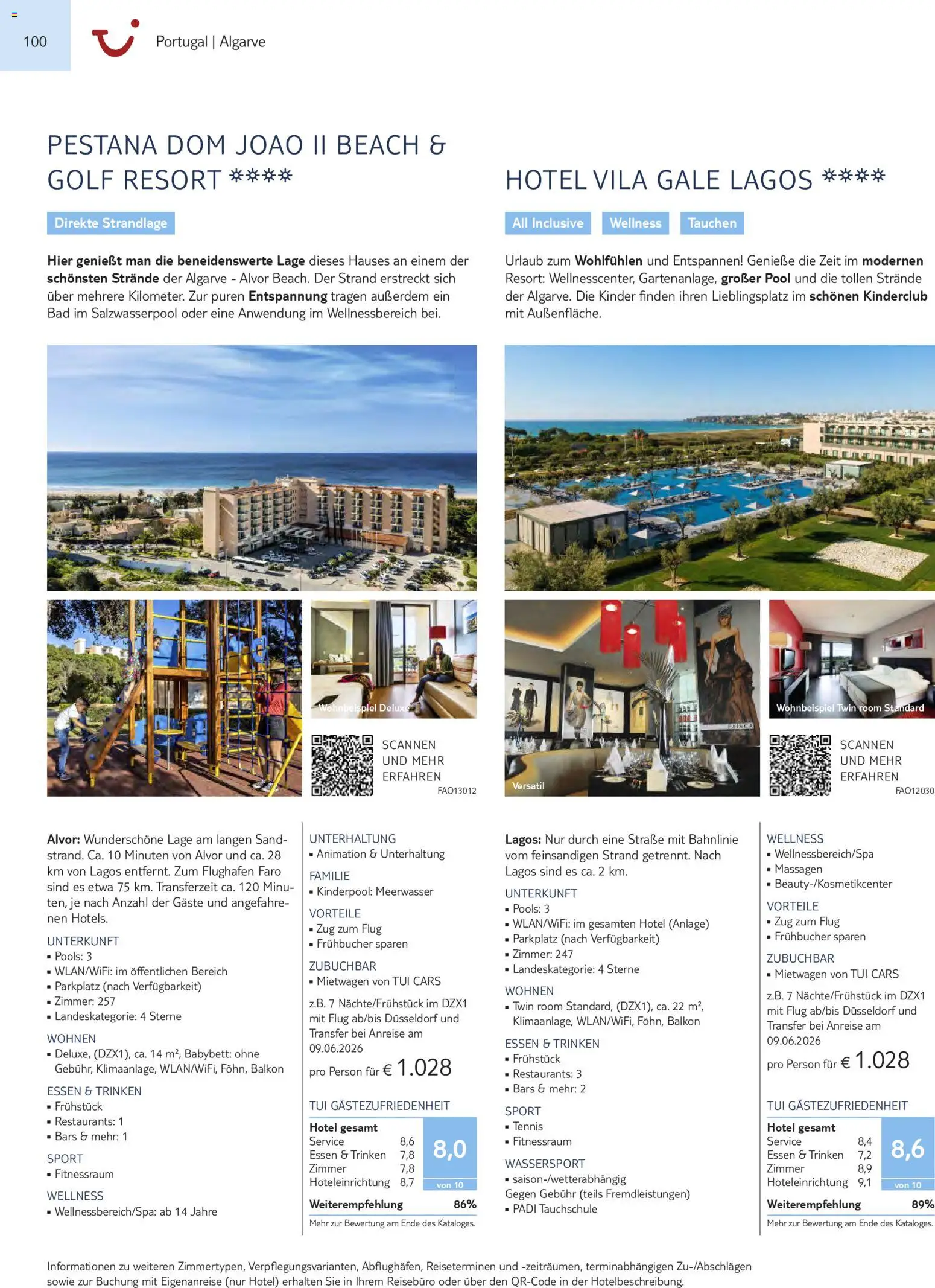 Aida  Südeuropa & Nordafrika 2026/27 – gültig ab 01.01.2026 | Seite: 100 | Produkte: Babybett, Bad