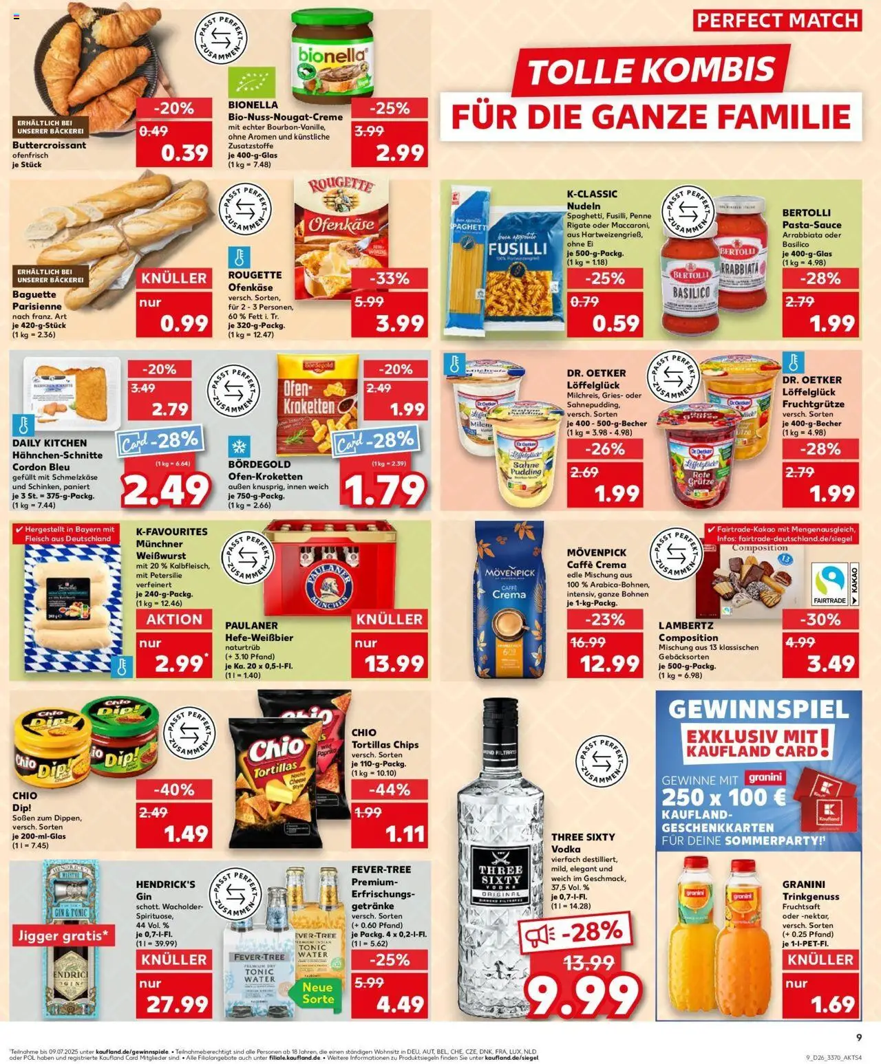 Kaufland prospekt Eisenach	 - gültig ab dem 29.06.2025 | Seite: 20 | Produkte: Bäckerei, Baguette, Rougette ofenkase, Paulaner