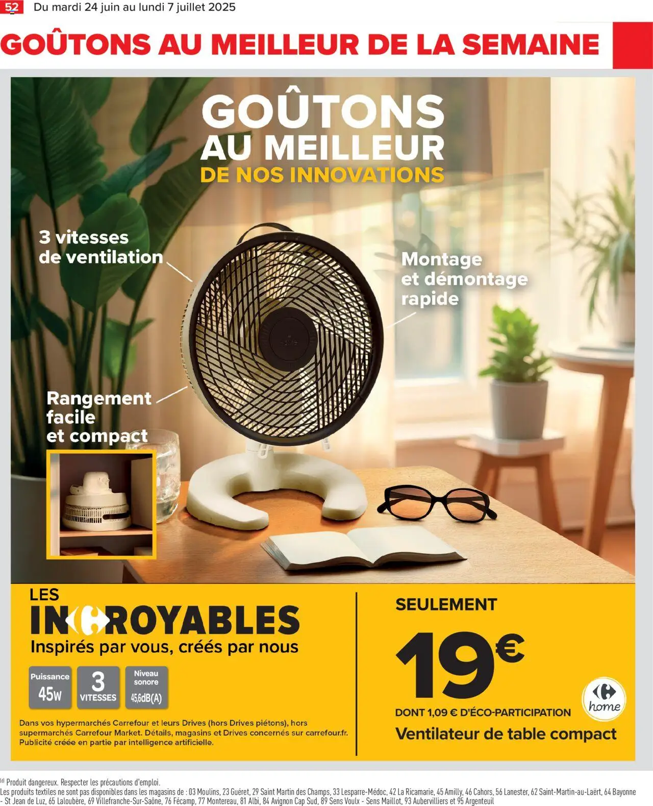  | Page: 54 | Produits: Ventilateur, Table