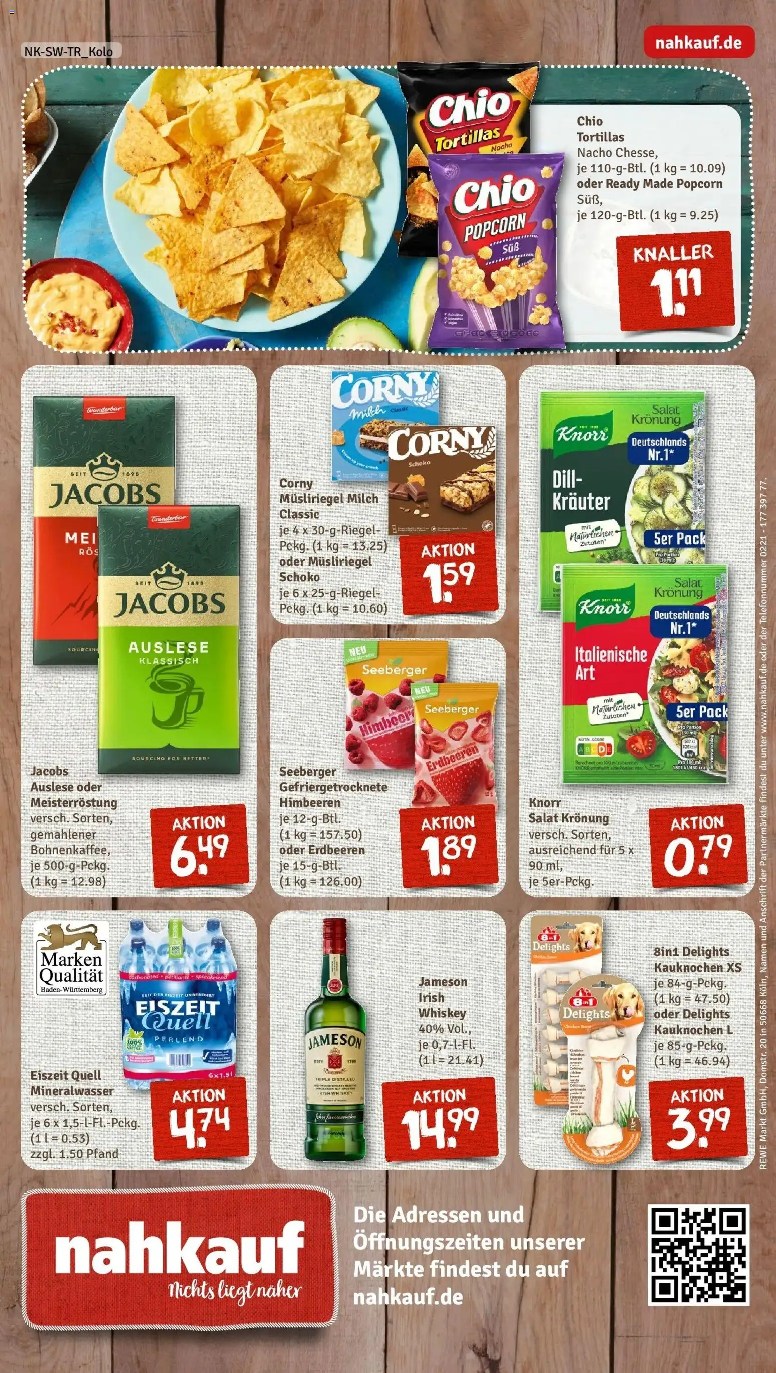 Rewe Prospekt Rastatt	 – gültig ab 08.03.2026 | Seite: 8 | Produkte: Jameson, Dill, Chio tortillas, Salat