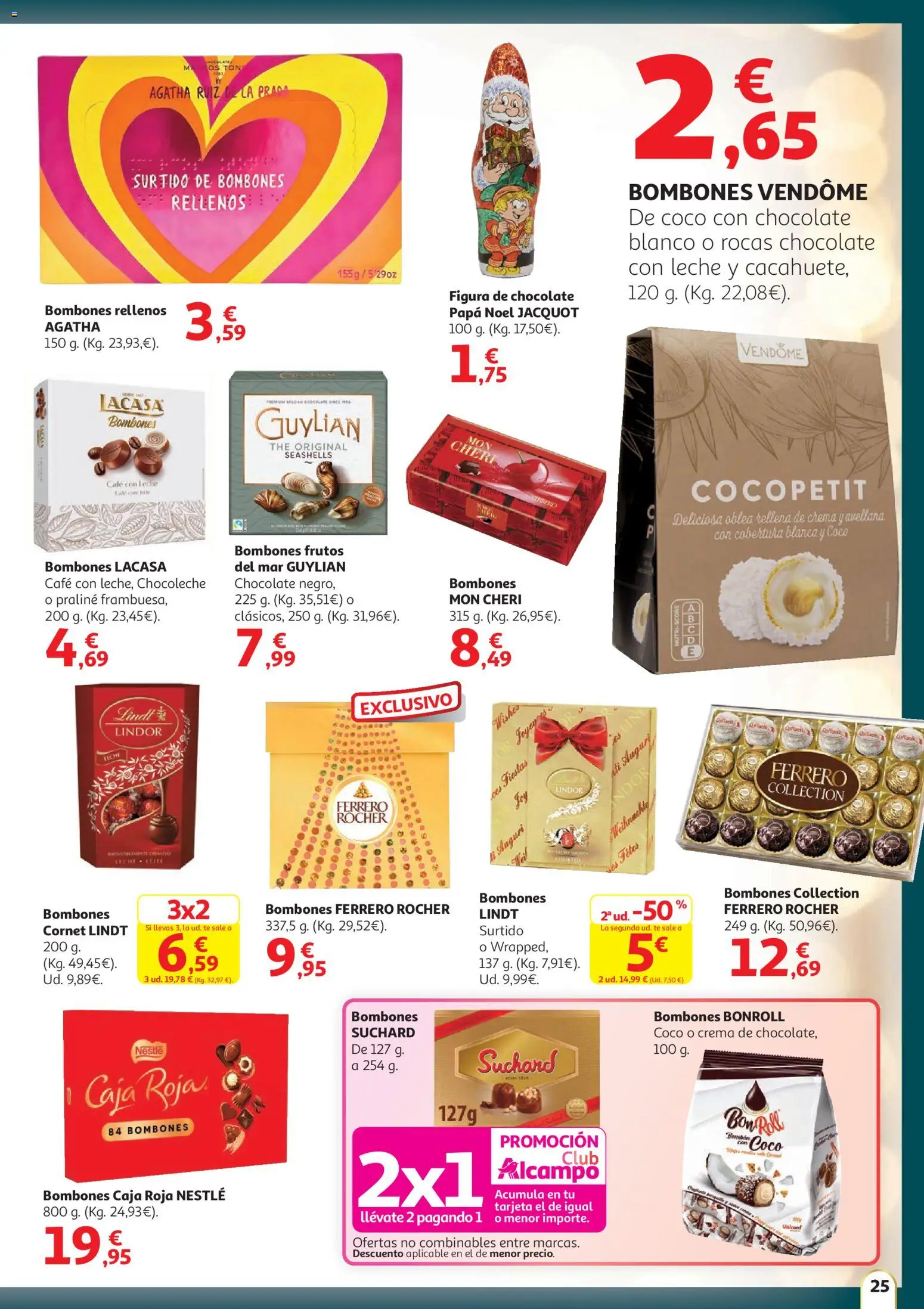 Alcampo - HG catalan │ válido desde el 11.12.2025 | Página: 25 | Productos: Άμμος, Chocolate, Τυρόπιτα, Té