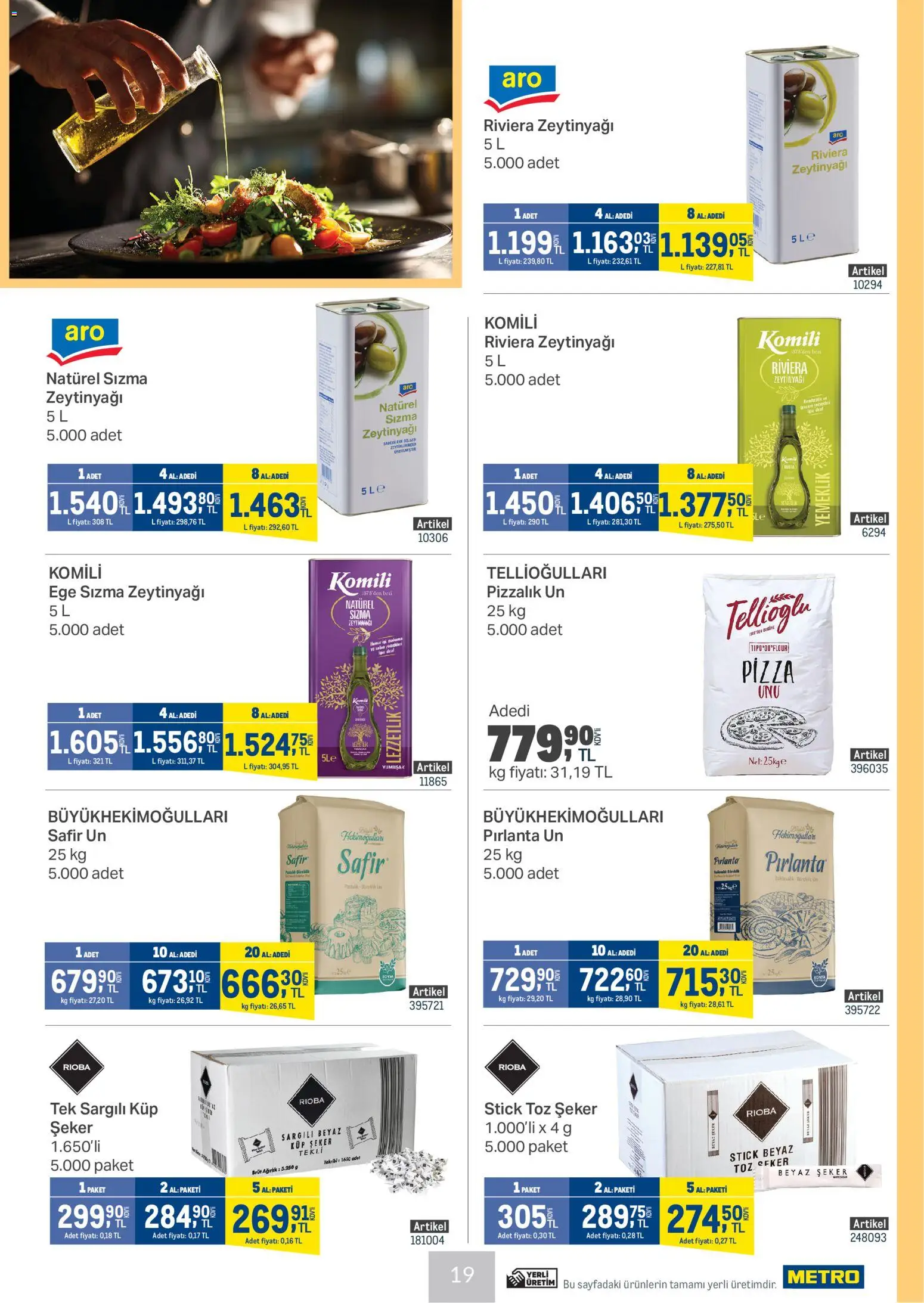 Metro - Et & Tavuk & Köfte Restoranları - 04.02.2026 tarihinden itibaren geçerlidir | Sayfa: 19
