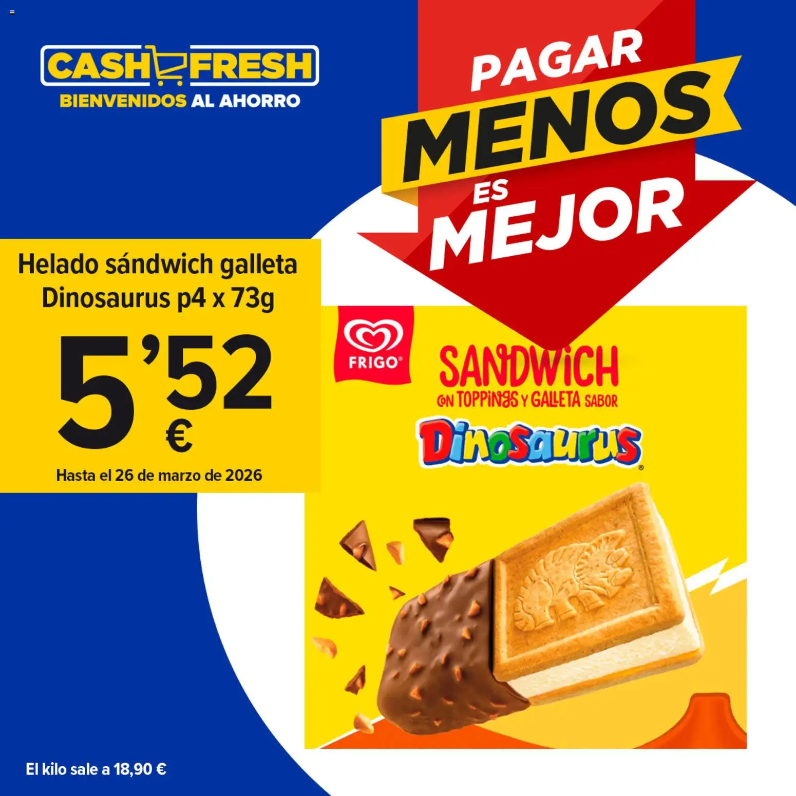 Cash Fresh folleto │ válido desde el 06.03.2026 | Página: 4 | Productos: Helado
