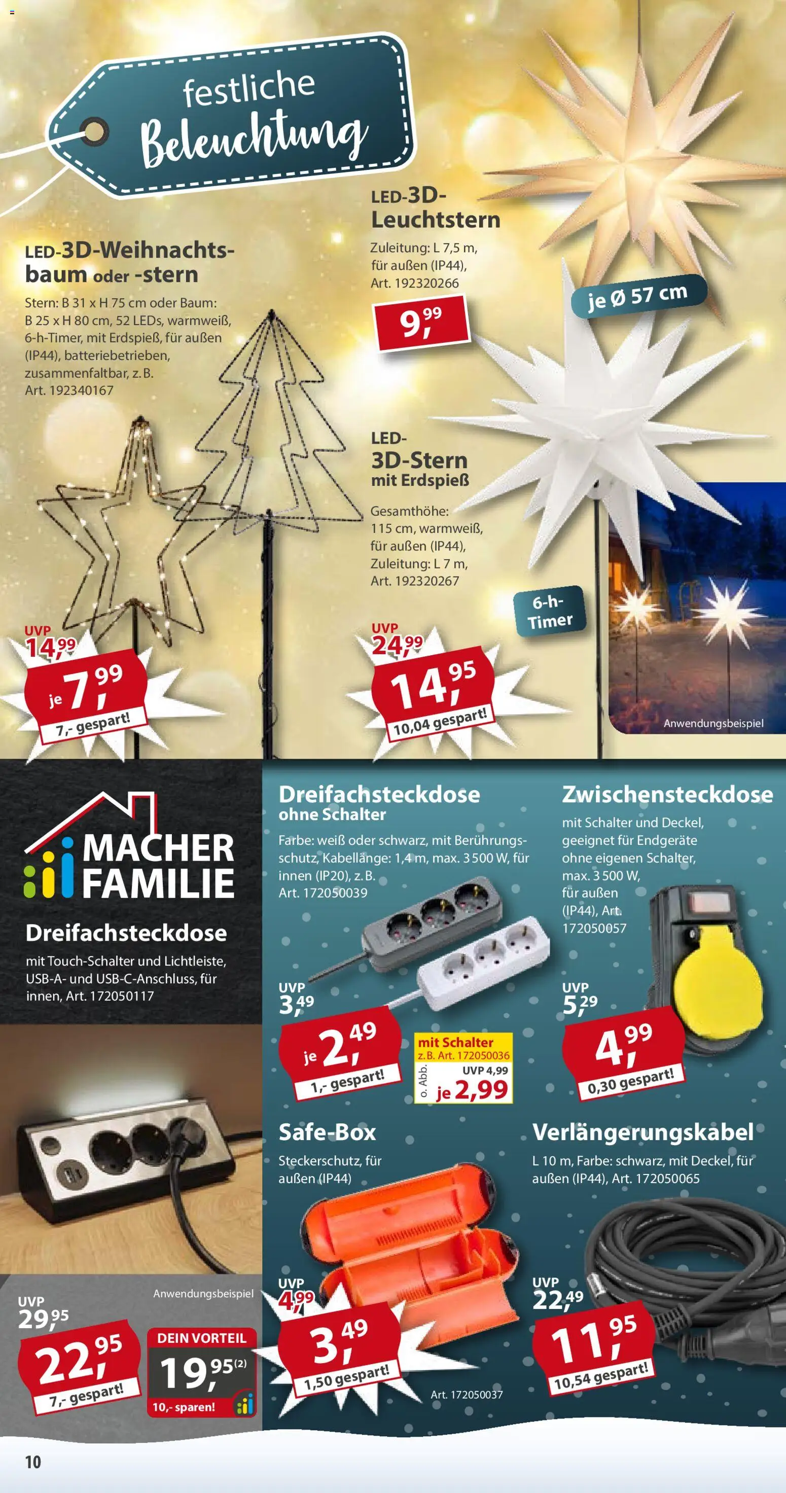 Sonderpreis Baumarkt Prospekt 	 – gültig ab 01.11.2025 | Seite: 10