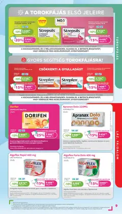 Kulcs Patika Akciós újság - amely érvényes a következő dátumtól: 01.01.2026 | Oldal: 9 | Termékek: Méz, Doboz