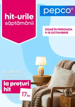 Ofertele Pepco valabile de la 09.10.2025