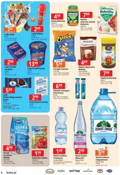 E.Leclerc Gazetka - Warszawa Jerozolimskie od 29.07.2025 | Strona: 6 | Produkty: Woda żywiec, Ketchup, Cappuccino, Czekolada