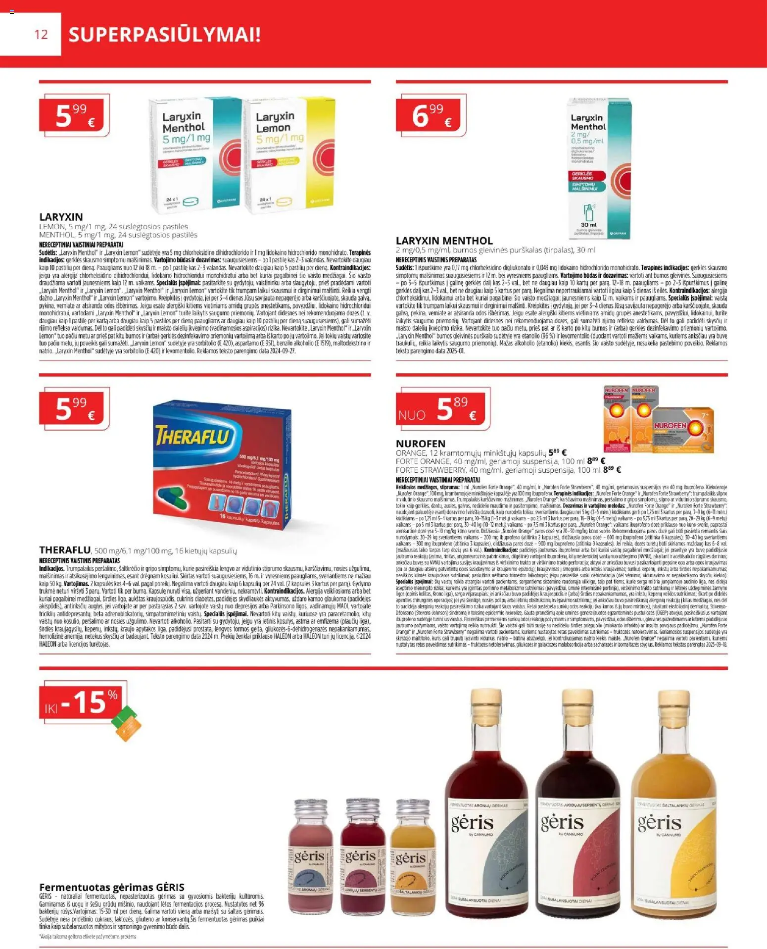 Gintarinė akcijos nuo 01.01.2026 | Puslapis: 12