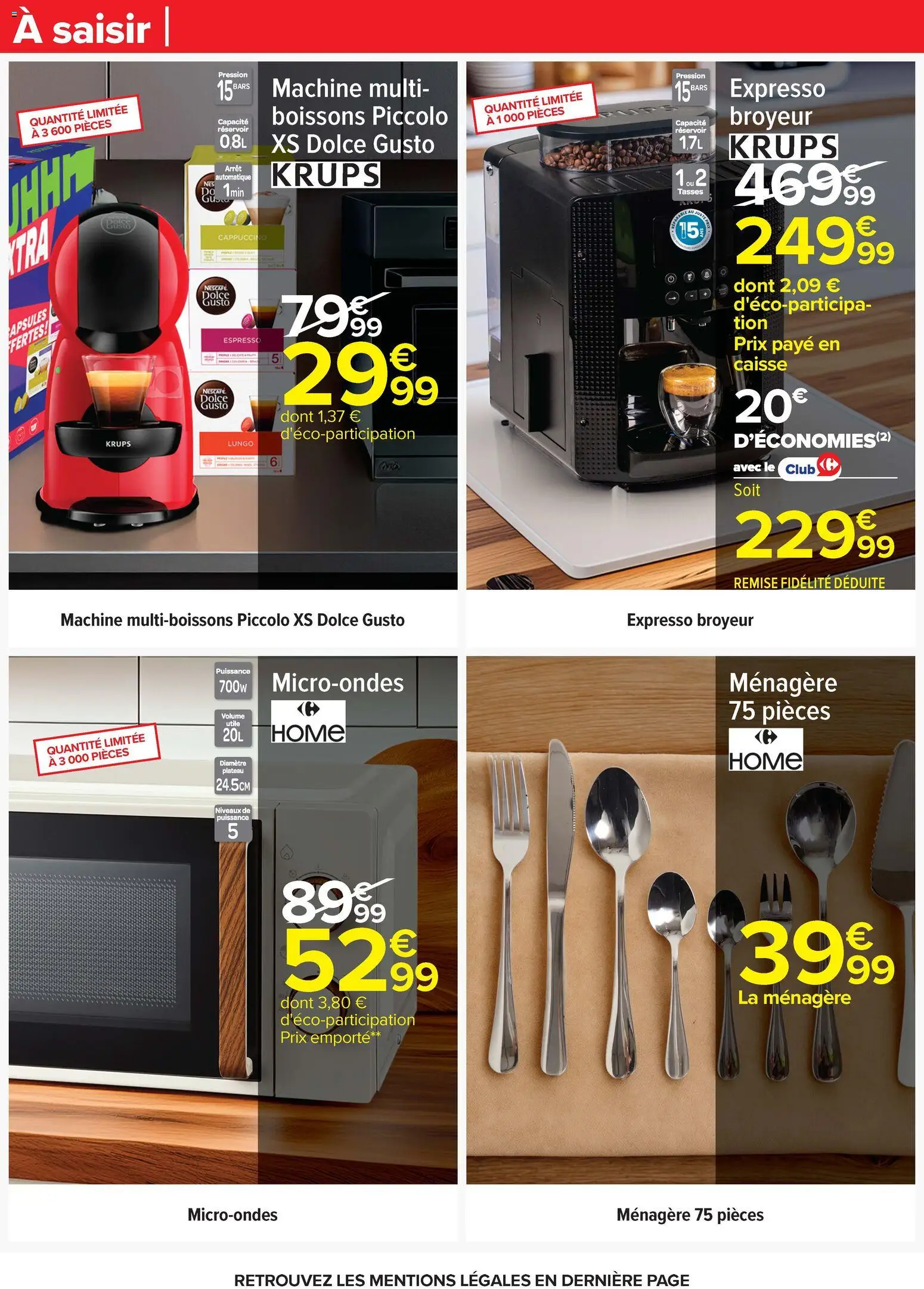 {H1} | Page: 87 | Produits: Plateau, Dolce Gusto, Broyeur, Krups